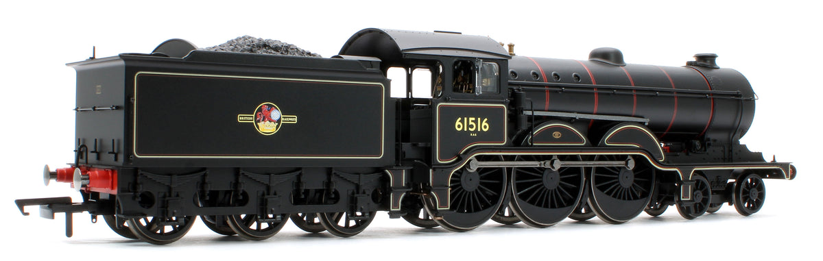 R30501 Class B12 4-6-0 BR Black Late Crest 61516 Steam Locomotive