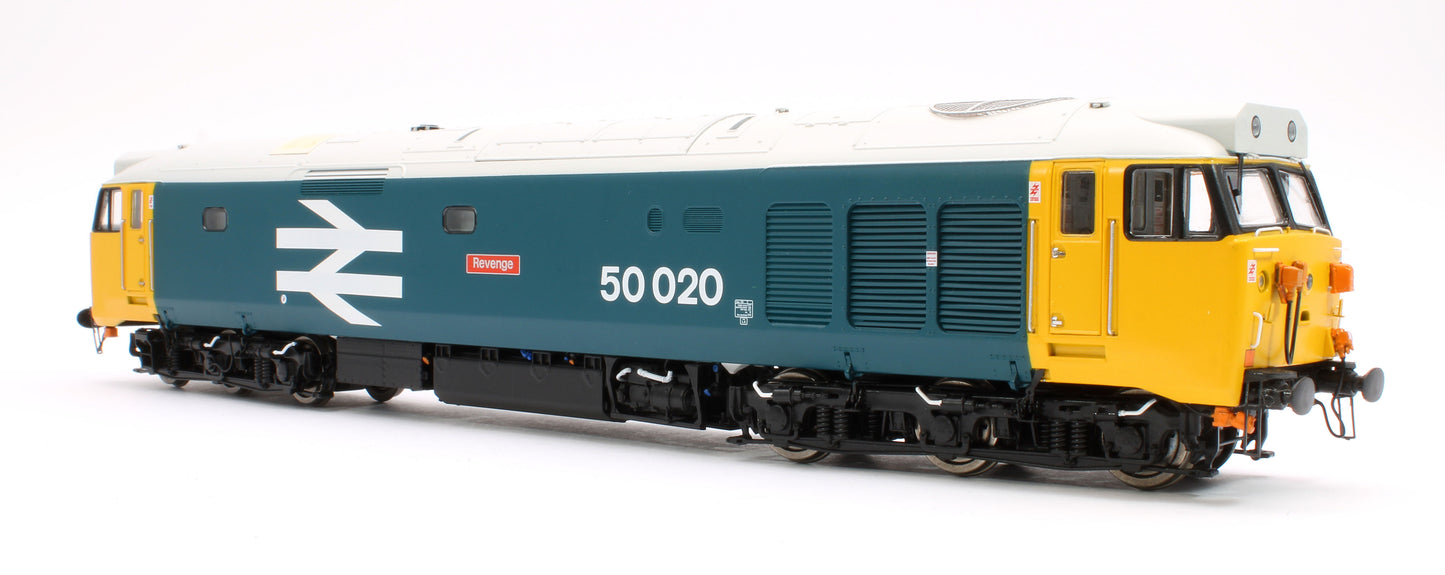 Class 50020 'Revenge' BR Blue Large Logo Diesel Locomotive