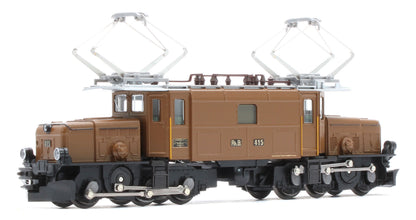 10-1987 RhB Ge6/6 I 415 Crocodile Electric Passenger Train Pack IV