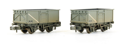Pre-Owned 377-225Z Set Of 6 BR Grey 16T Mineral Wagons (Weathered) (Exclusive Edition)
