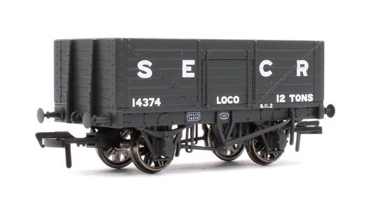 967405 SECR 12T 7 Plank Mineral Wagon (SR Dia.1357) SECR Loco Coal (Late) No.14374