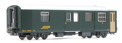 10-1987 RhB Ge6/6 I 415 Crocodile Electric Passenger Train Pack IV