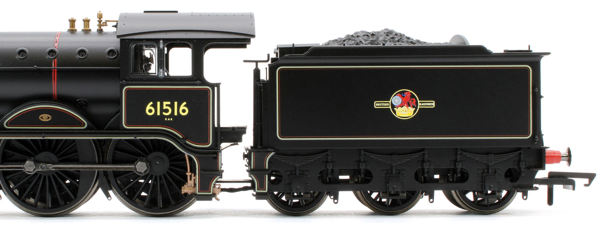 R30501 Class B12 4-6-0 BR Black Late Crest 61516 Steam Locomotive