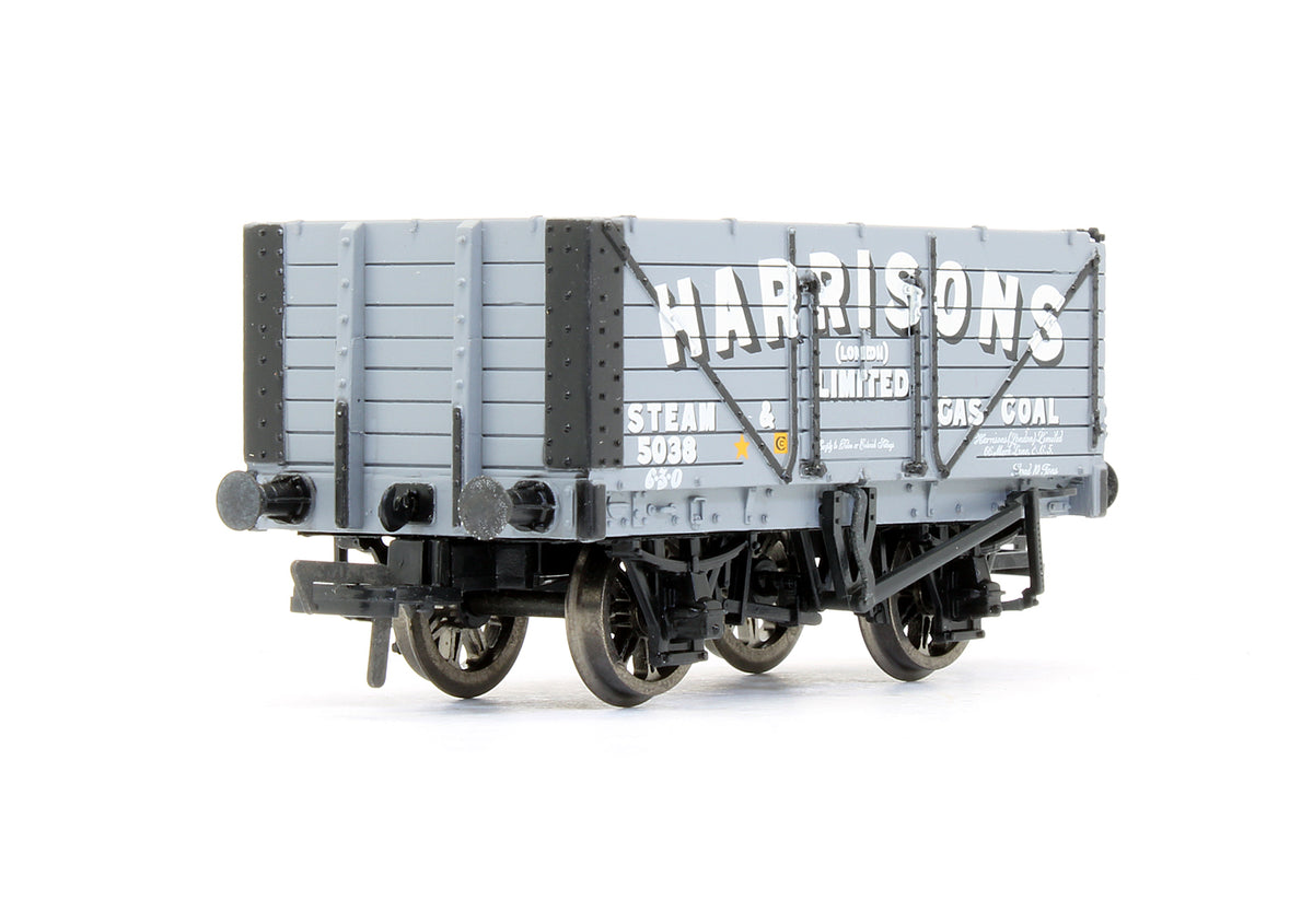 Pre-Owned 7 Plank Fixed End Door Wagon 'Harrisons' 5038