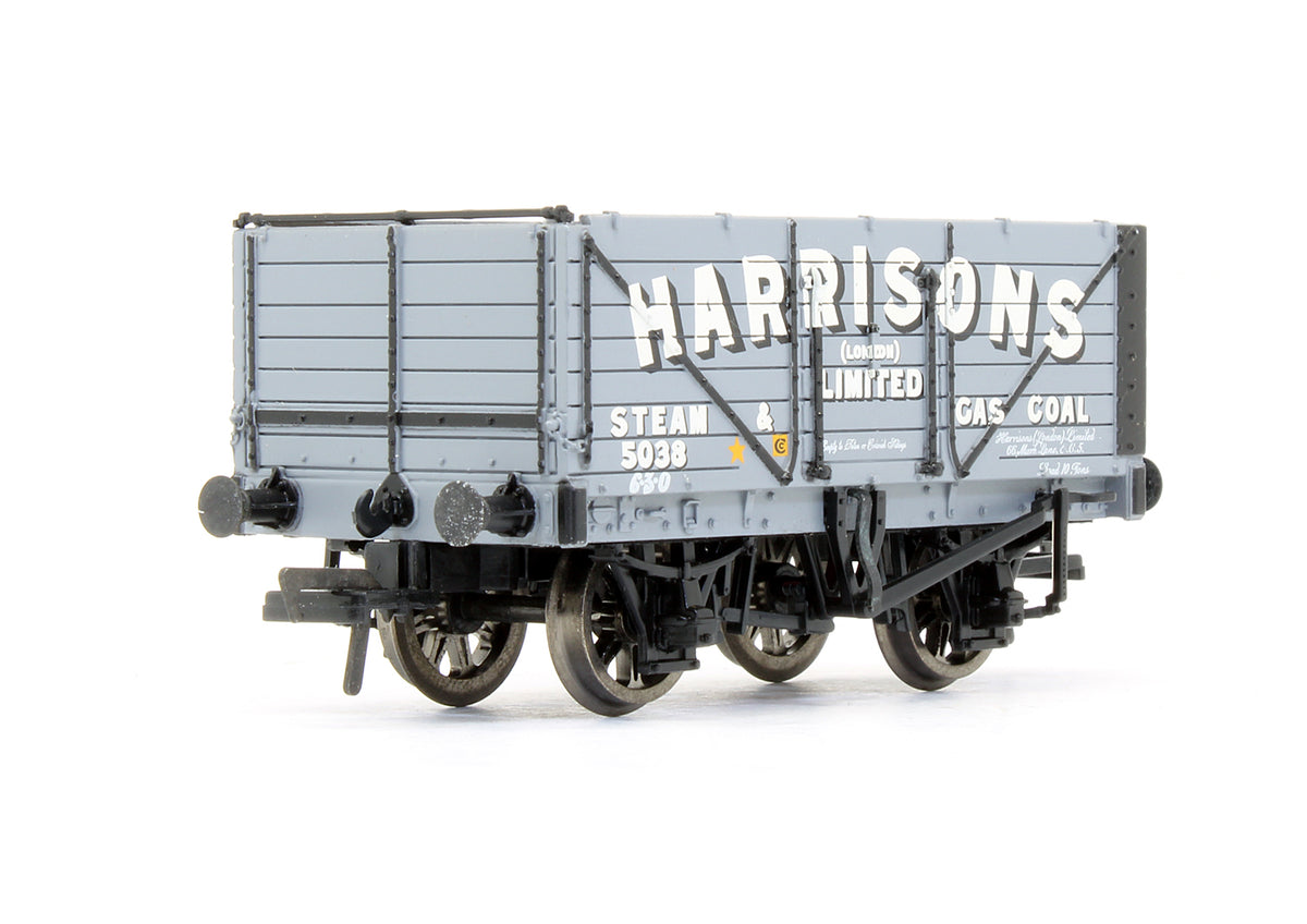 Pre-Owned 7 Plank Fixed End Door Wagon 'Harrisons' 5038