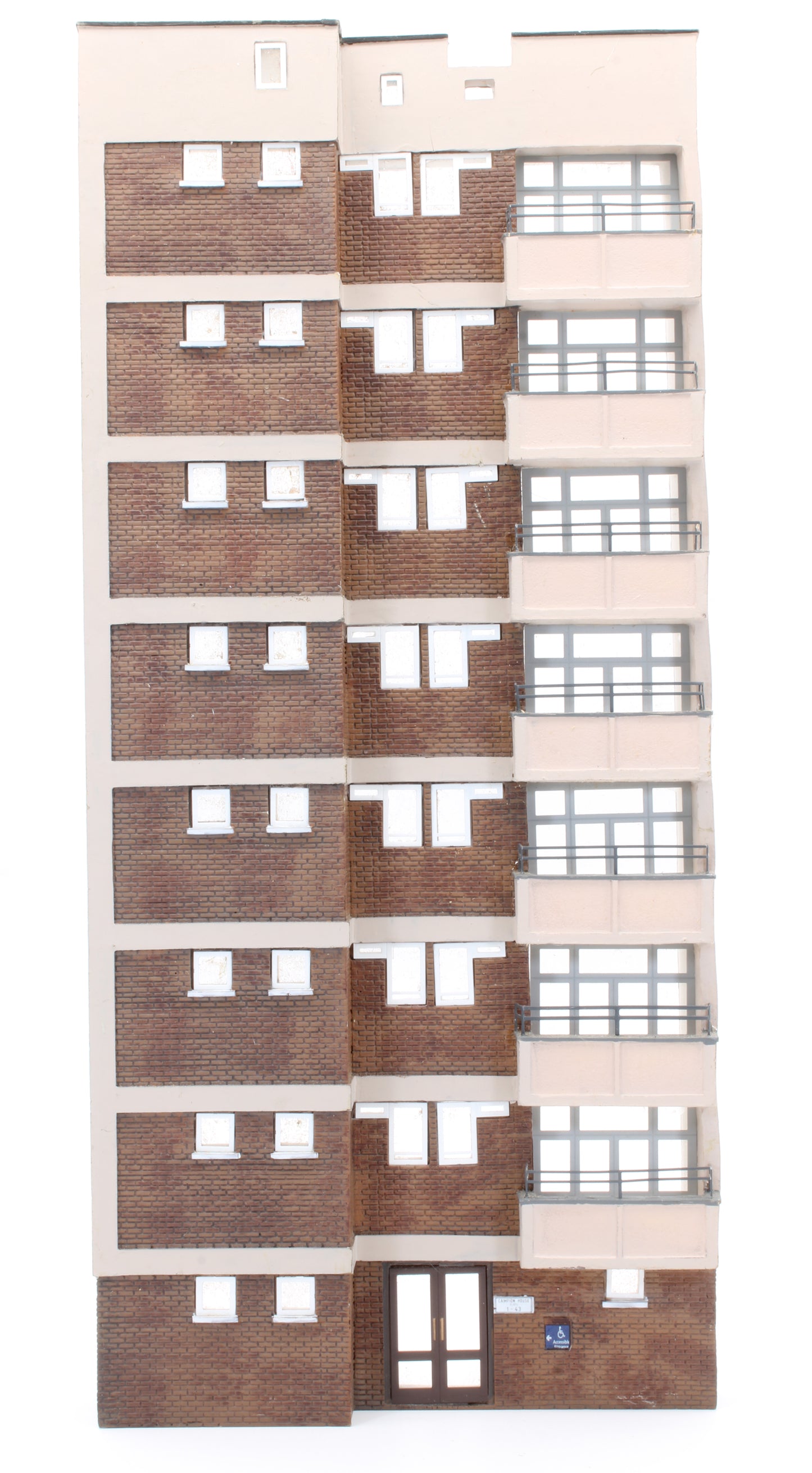 Pre-Owned Low Relief Block of Flats