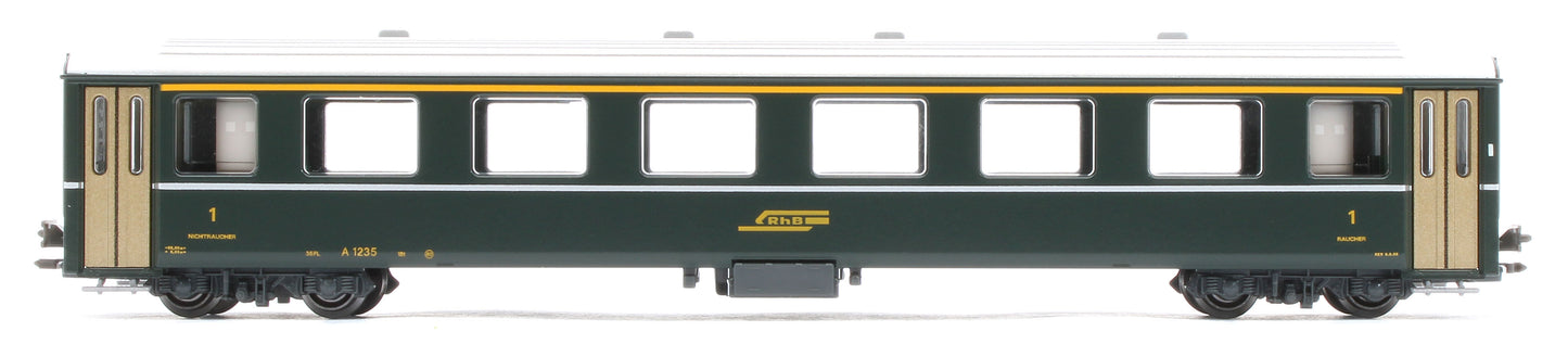 10-1987 RhB Ge6/6 I 415 Crocodile Electric Passenger Train Pack IV