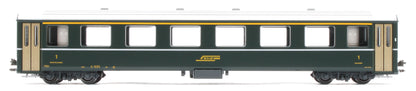10-1987 RhB Ge6/6 I 415 Crocodile Electric Passenger Train Pack IV