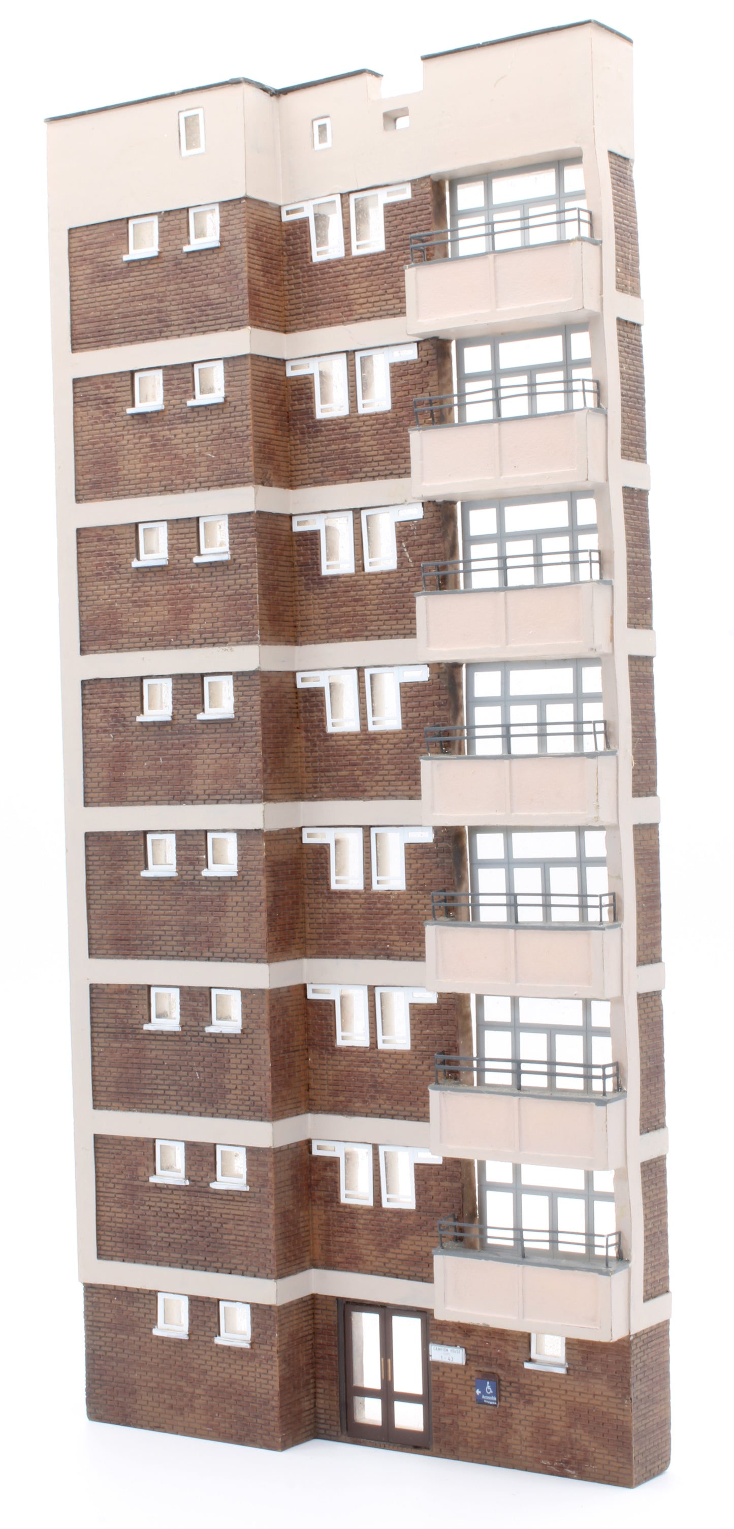 Pre-Owned Low Relief Block of Flats