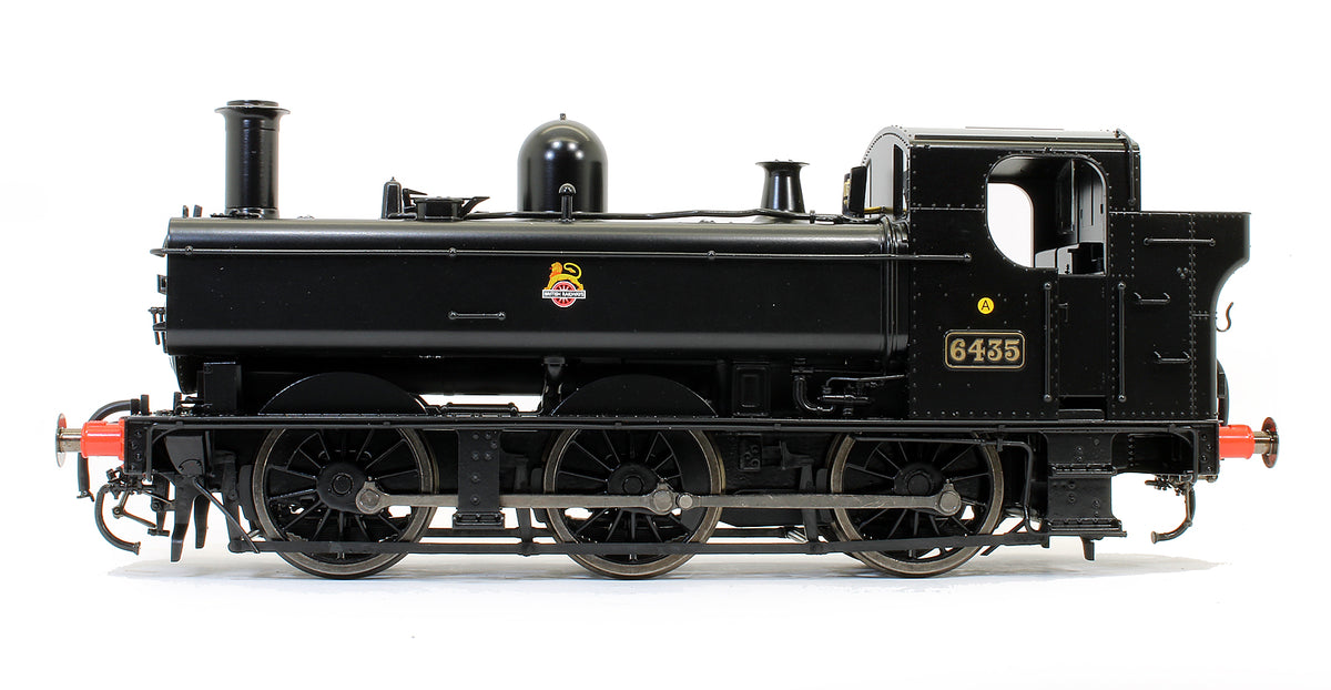 Pre-Owned Class 64XX Pannier 6435 BR Early Emblem Black 0-6-0 Steam Locomotive - DCC Fitted