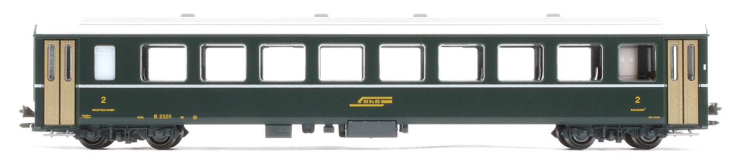 10-1987 RhB Ge6/6 I 415 Crocodile Electric Passenger Train Pack IV