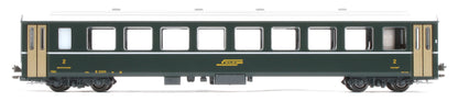 10-1987 RhB Ge6/6 I 415 Crocodile Electric Passenger Train Pack IV