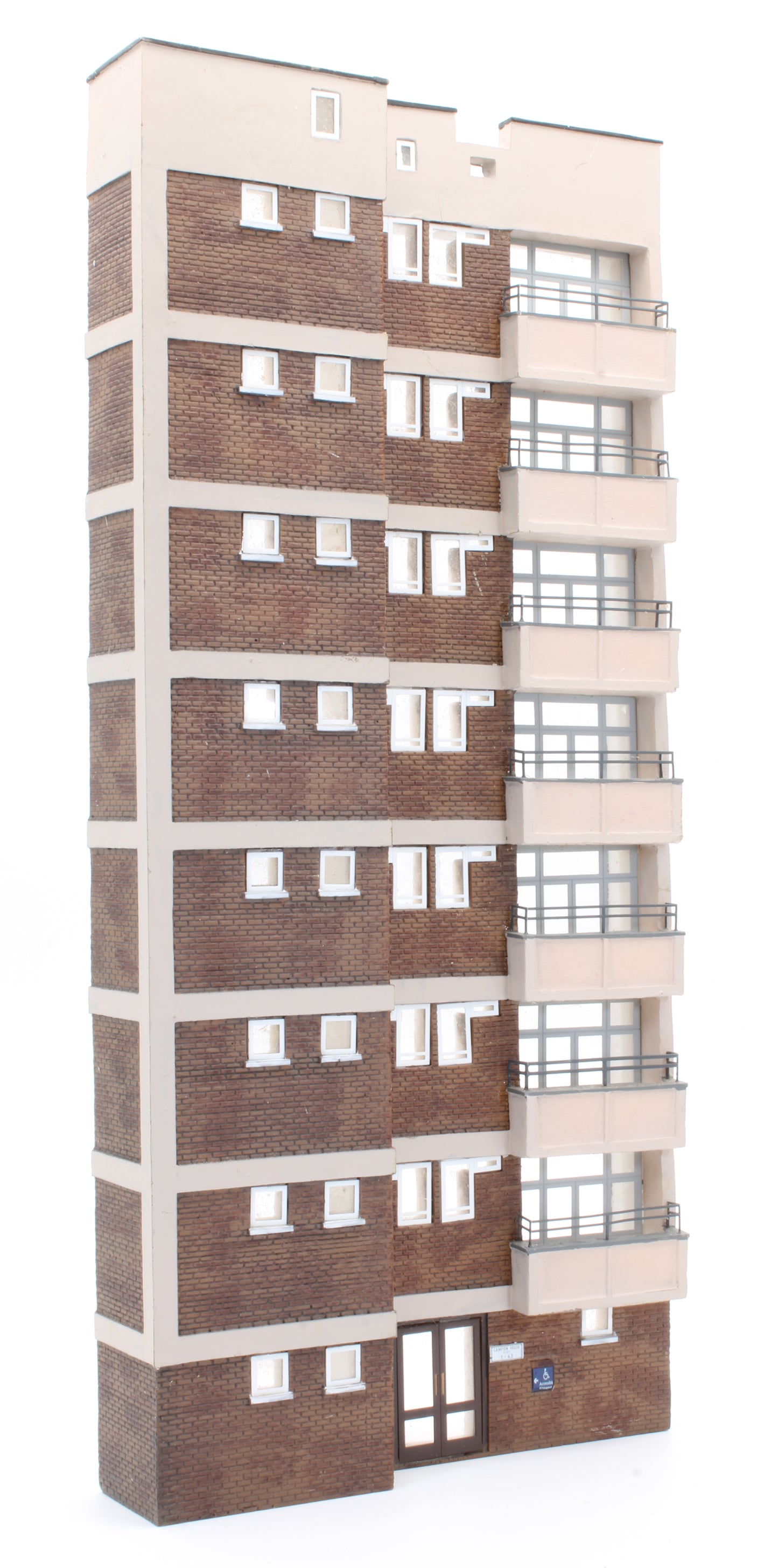 Pre-Owned Low Relief Block of Flats