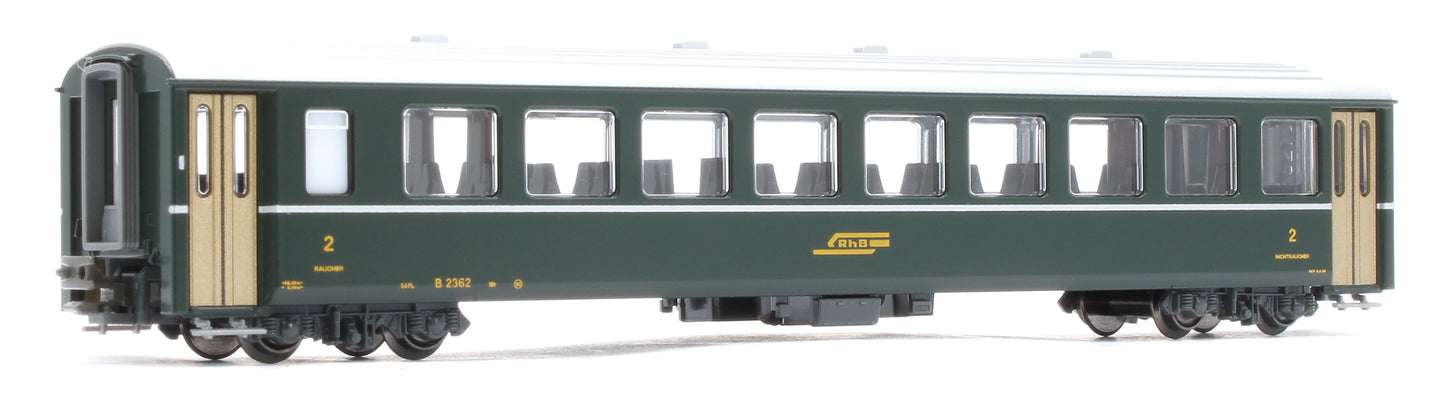 10-1987 RhB Ge6/6 I 415 Crocodile Electric Passenger Train Pack IV