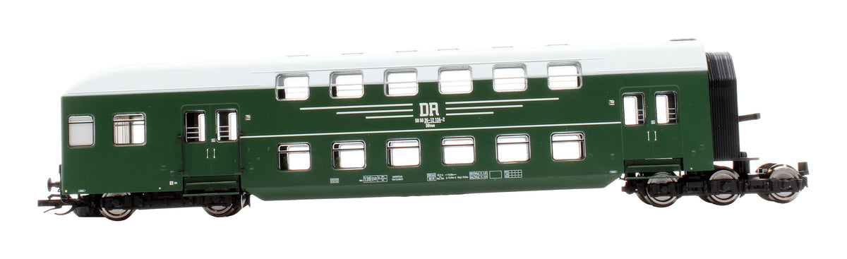 Pre-Owned HN9524 4-Piece Double-Decker Coach Set of the DR