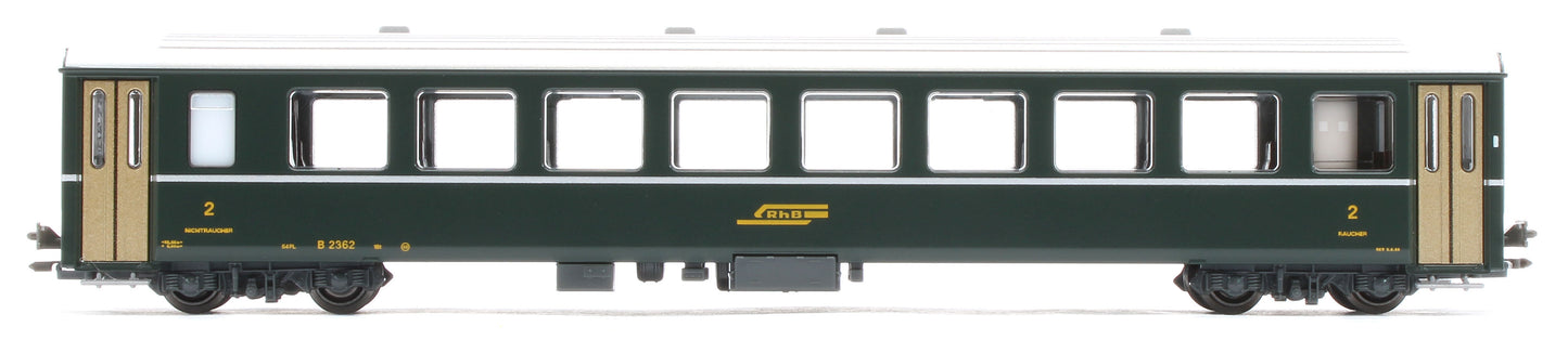 10-1987 RhB Ge6/6 I 415 Crocodile Electric Passenger Train Pack IV