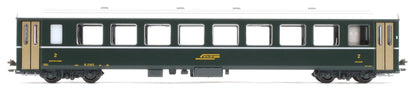 10-1987 RhB Ge6/6 I 415 Crocodile Electric Passenger Train Pack IV