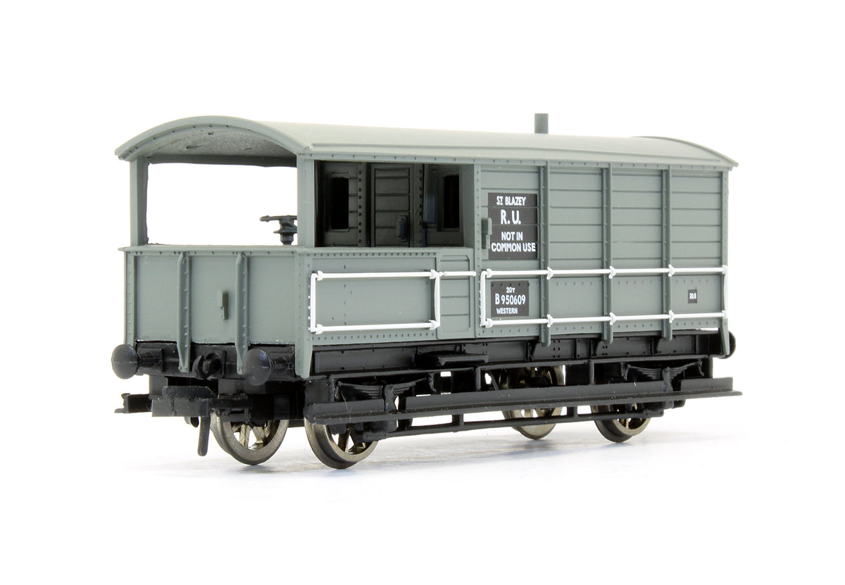 Pre-Owned 20 Ton Toad Brake Van BR (WR) St. Blazey RU B950609 - Exclusive Edition
