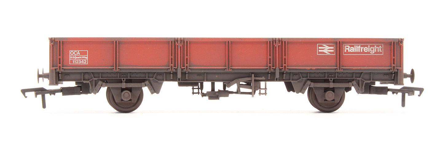 Pre-Owned 38-056 Railfreight Red 31T OCA Dropside Open Wagon '12342' - Custom Weathered