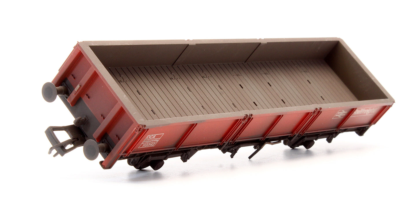 Pre-Owned 38-056 Railfreight Red 31T OCA Dropside Open Wagon '12342' - Custom Weathered