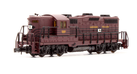 Pre-Owned 7129 GP18 Hi Nose With Dynamic Brakes Diesel Locomotive Lehigh Valley - Road #302