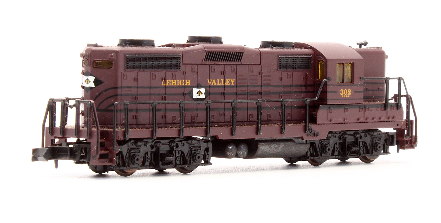 Pre-Owned 7129 GP18 Hi Nose With Dynamic Brakes Diesel Locomotive Lehigh Valley - Road #302