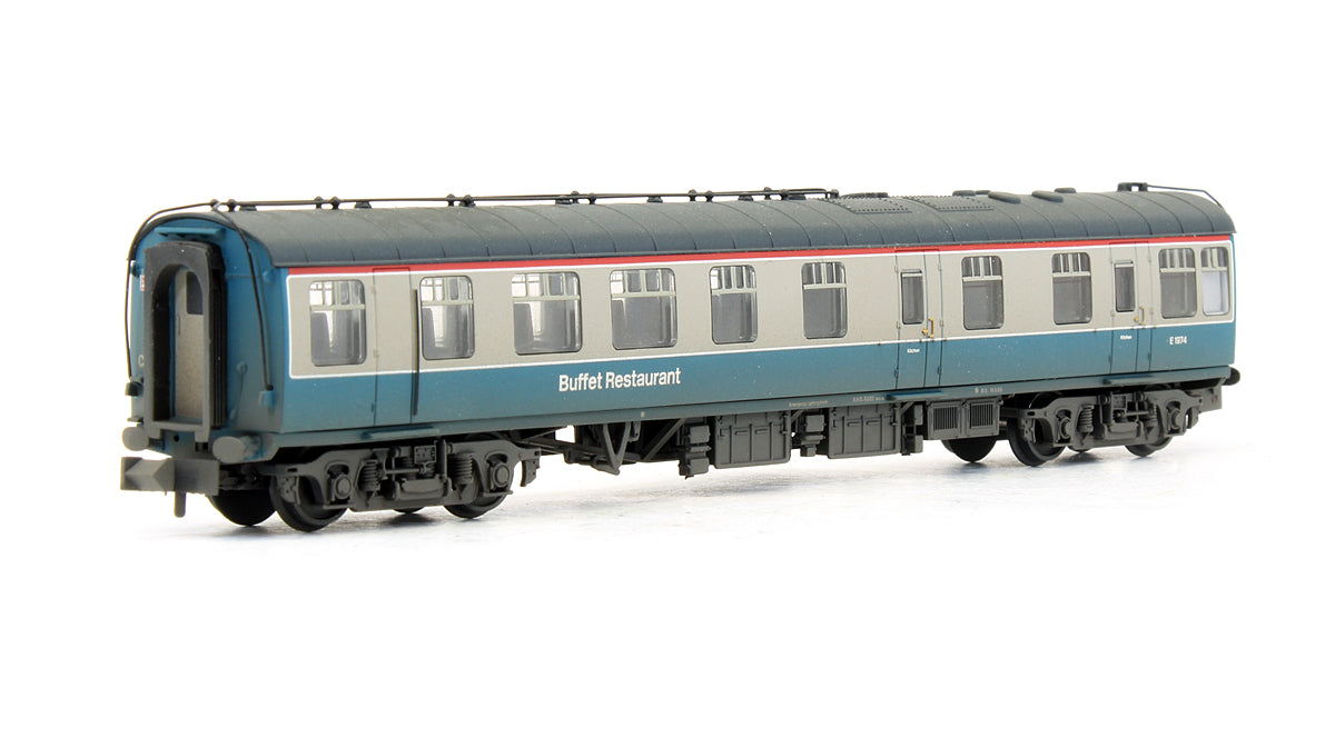Pre-Owned MK1 RU Restaurant Car BR Blue & Grey E1974 - Weathered