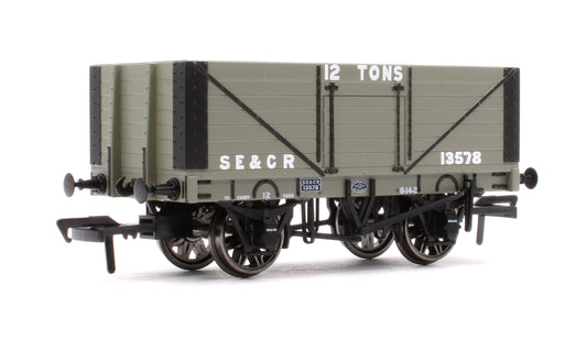Pre-Owned SECR 12T 7 Plank Mineral Wagon (SR Dia.1357) SECR (Early) No.13578
