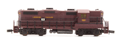 Pre-Owned 7129 GP18 Hi Nose With Dynamic Brakes Diesel Locomotive Lehigh Valley - Road #302