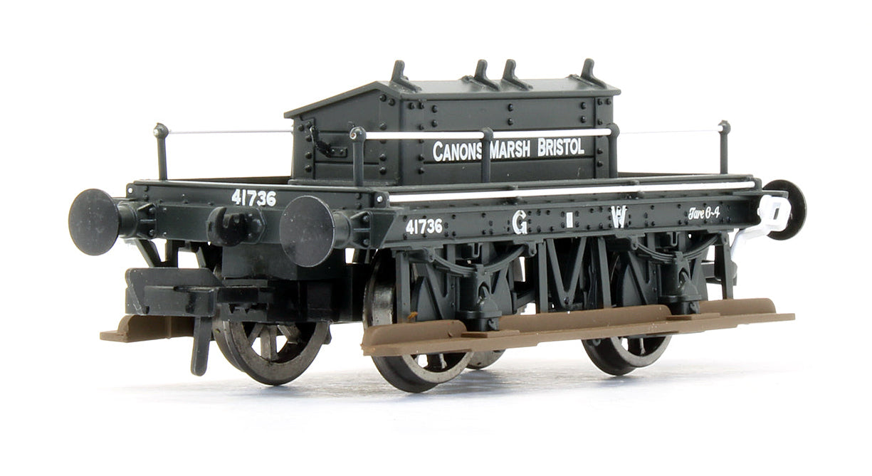 38-675 Pre-Owned GWR Shunters Truck 'Canons Marsh Bristol' GWR Grey 41736