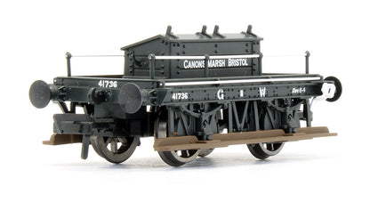 38-675 Pre-Owned GWR Shunters Truck 'Canons Marsh Bristol' GWR Grey 41736