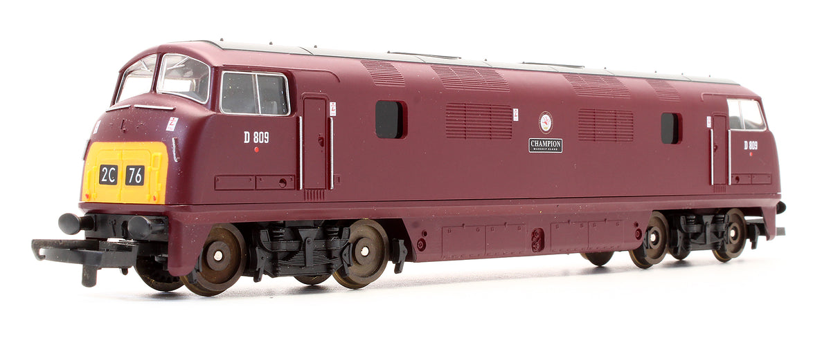 Pre-Owned L149966 BR Maroon Class 42 'Champion' D809 Diesel Locomotive & 3 MK1 Coaches