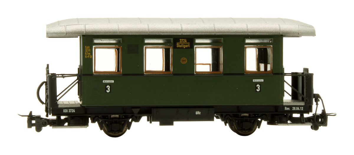 Pre-Owned L340500 '3692 Stg / 3694 Stg / 3724 Stg' Oechsle Railways 3-Piece Passenger Car Set