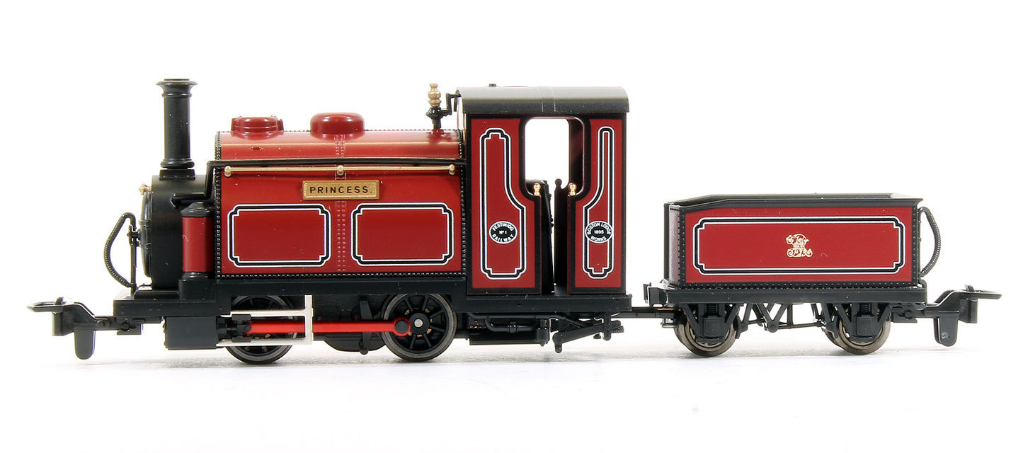 51251A Pre-Owned Kato/Peco Festiniog Railway "Small England" 0-4-0 tender locomotive "Princess"