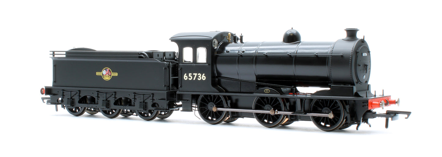 Class J26 BR Black (Late) 0-6-0 Steam Locomotive No.65736