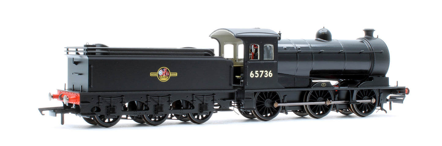 Class J26 BR Black (Late) 0-6-0 Steam Locomotive No.65736