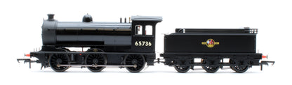 Class J26 BR Black (Late) 0-6-0 Steam Locomotive No.65736