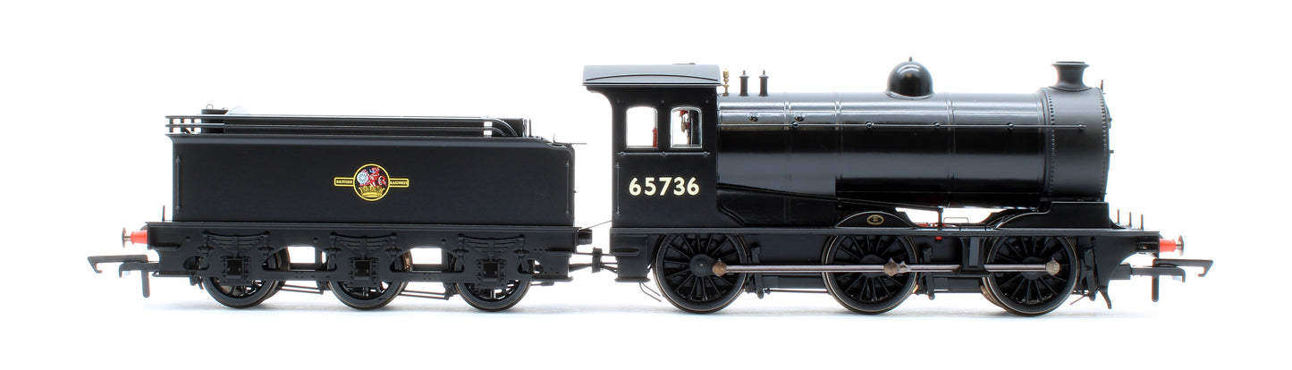 Class J26 BR Black (Late) 0-6-0 Steam Locomotive No.65736 - DCC Sound