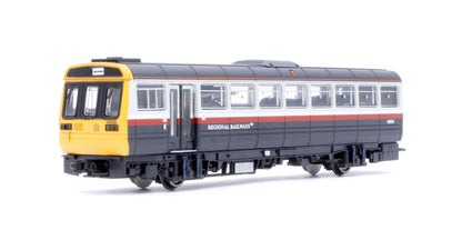 Class 142 Regional Railways Red/Grey/White DMU 142038 - DCC Fitted