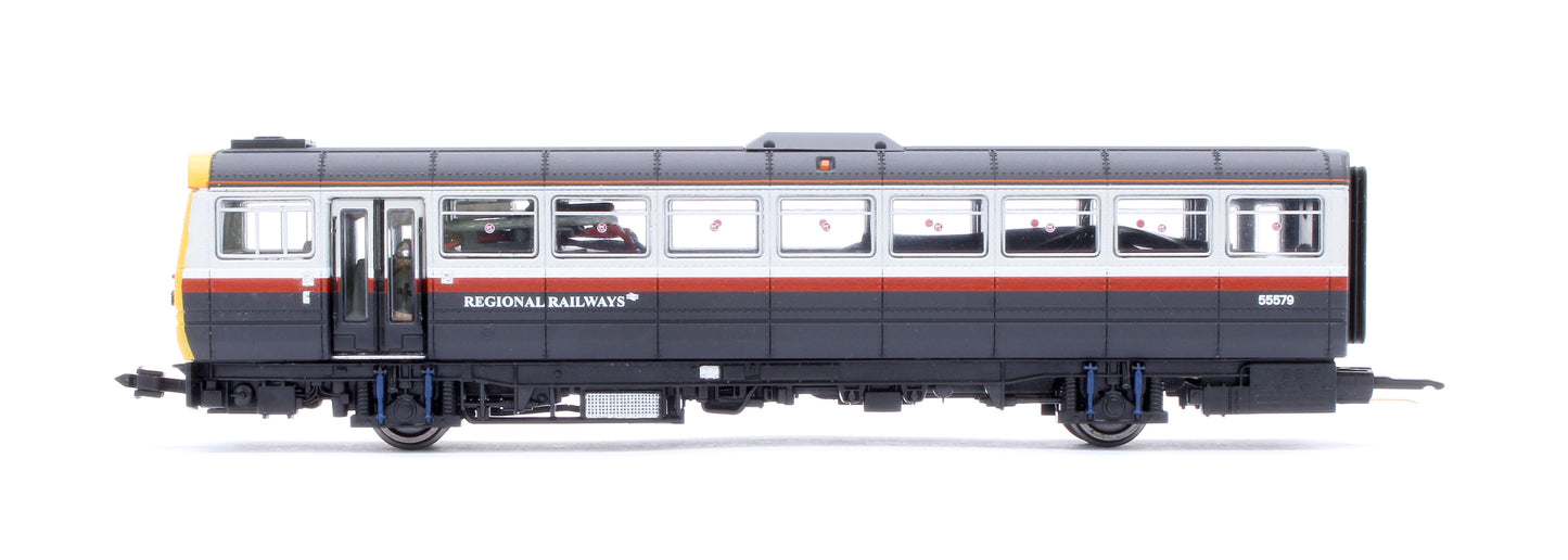 Class 142 Regional Railways Red/Grey/White DMU 142038 - DCC Fitted