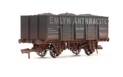 Pre-Owned Emlyn Anthracite 20 Ton Steel Mineral Wagon No.2000 - Weathered