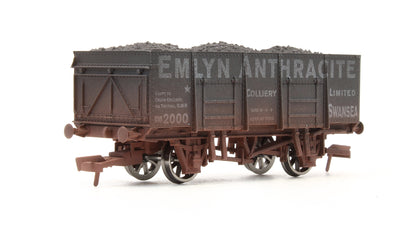 Pre-Owned Emlyn Anthracite 20 Ton Steel Mineral Wagon No.2000 - Weathered