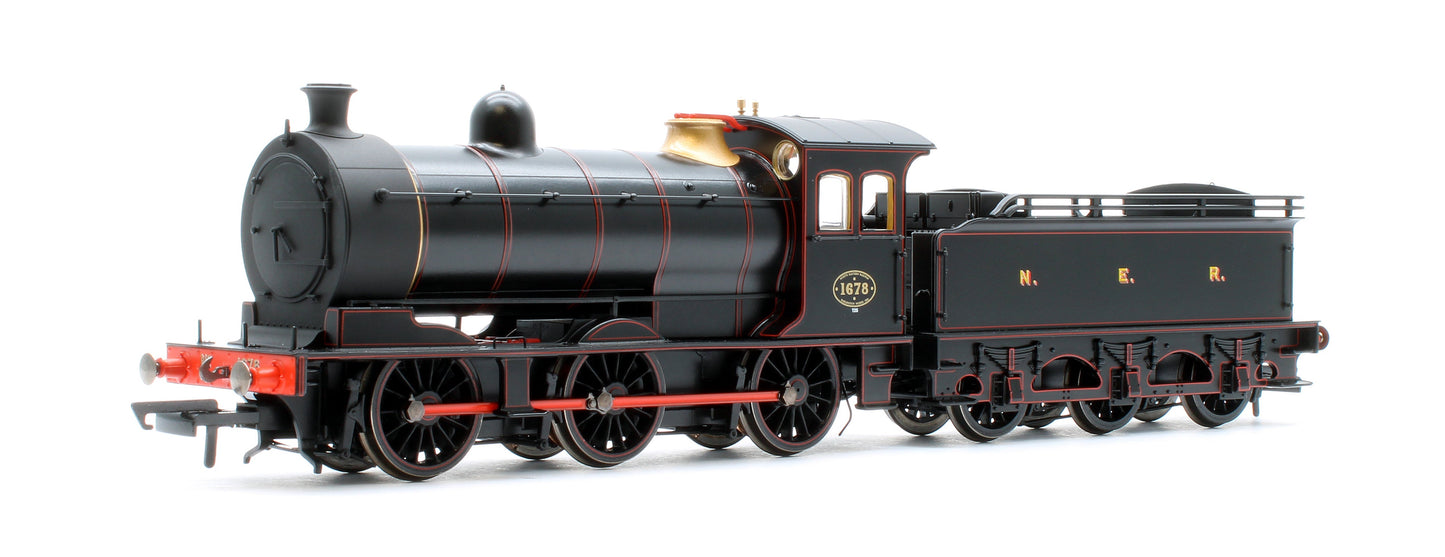 Pre-Owned NER P2 (lined black) 1678 0-6-0 Class J26 Steam Locomotive - Sound Fitted