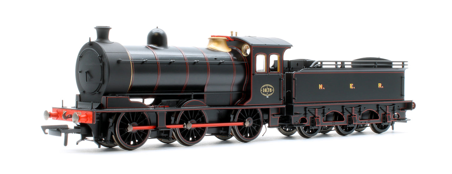 NER P2 (lined black) 1678 0-6-0 Class J26 Steam Locomotive - Sound Fitted