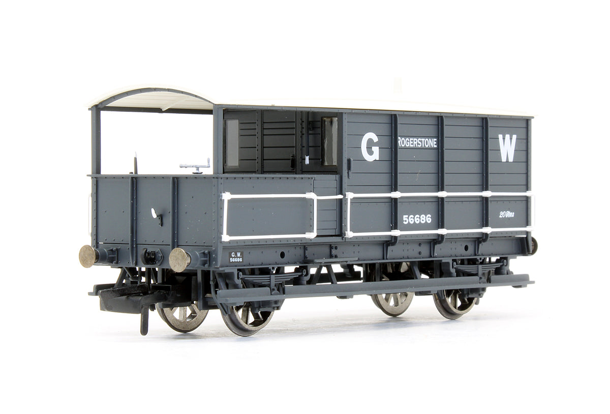 Pre-Owned GWR 20 Ton Brake Van (Toad) Rogerstone 56686