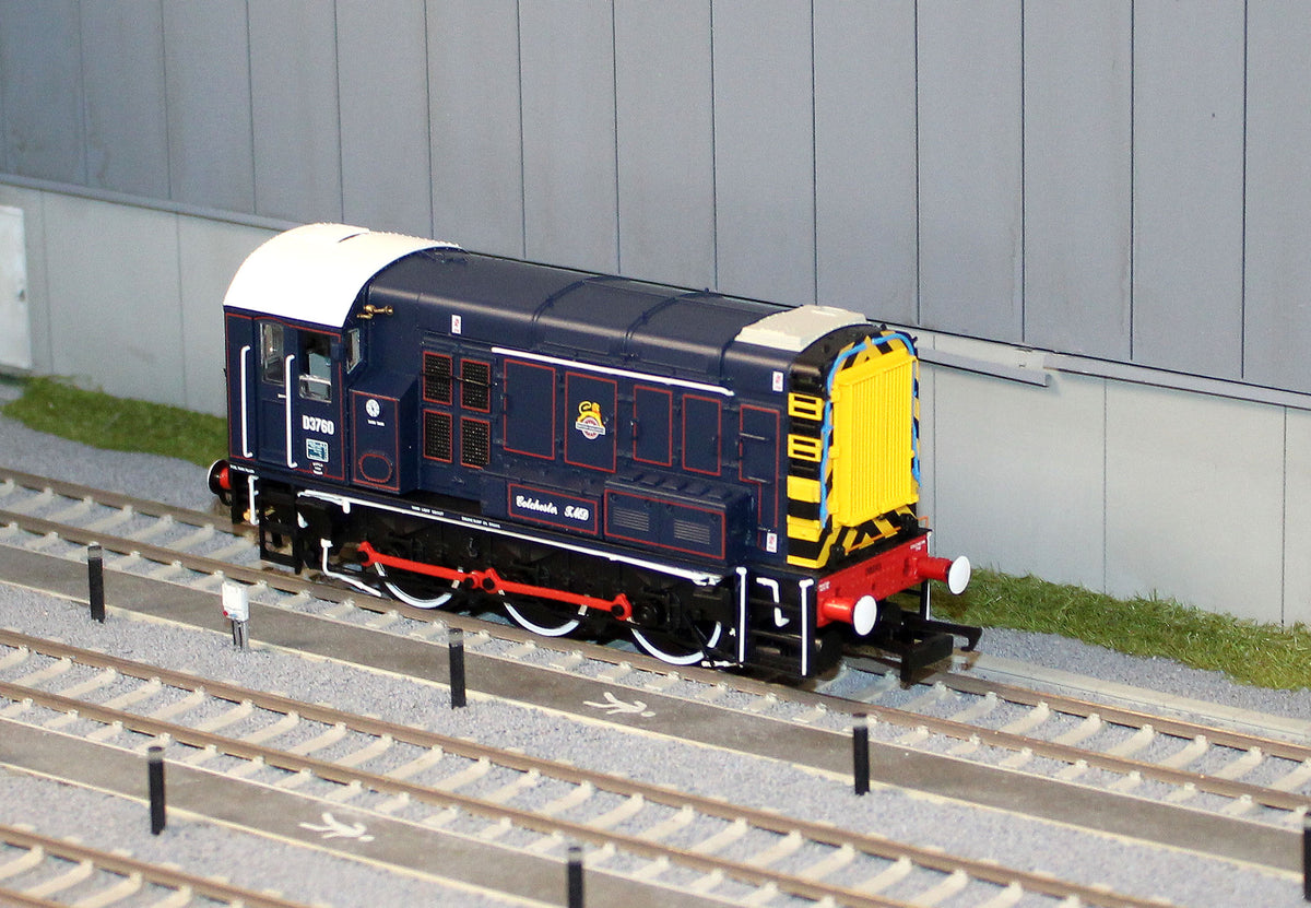 R30507 Class 08 BR/GER Lined Blue D3760 'Colchester TMD' Diesel Locomotive