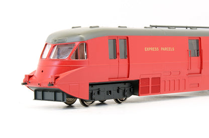 4D-011-101 Pre-Owned Streamlined Railcar Express Parcels BR Crimson Locomotive No.17 - DCC Fitted