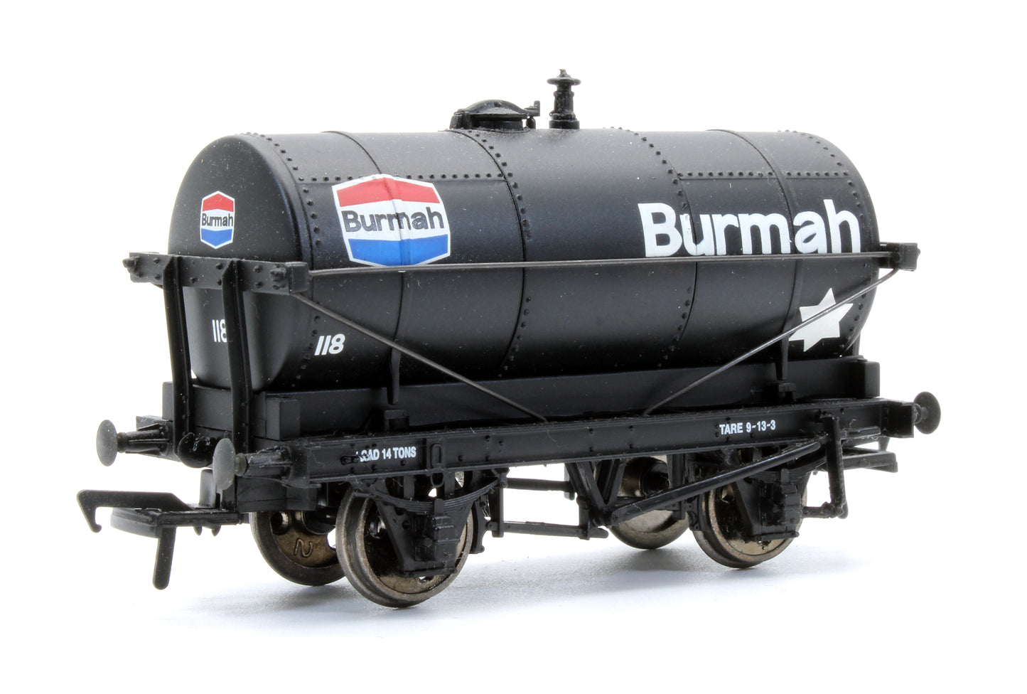 Pre-Owned 37-653 14 Ton Tank Wagon 'Burmah' No.118