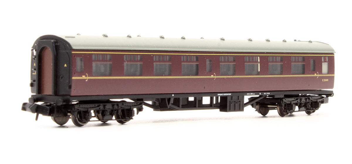 Pre-Owned 374-053E MK1 SK Corridor Second Coach BR Maroon 'E25491'