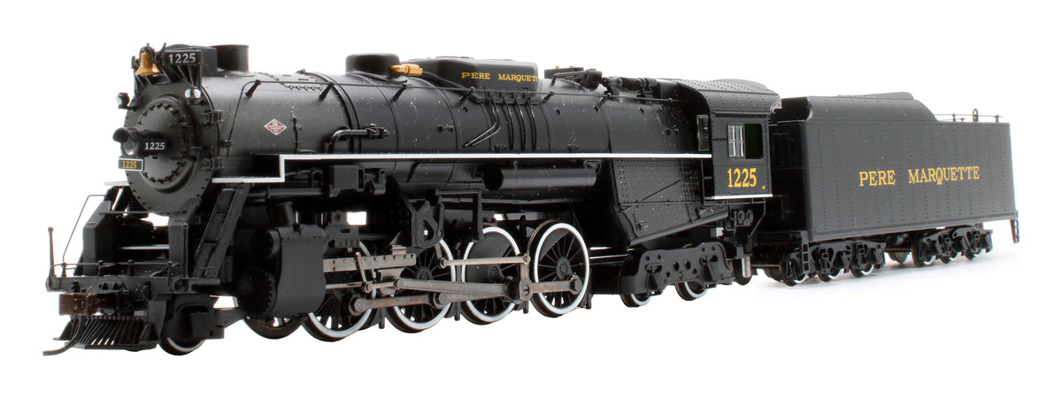 Pre-Owned 52403 2-8-4 Berkshire Pere Marquette #1225 - DCC Sound fitted